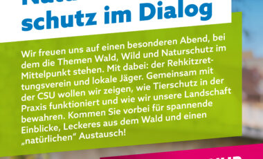 Bild zum Beitrag: Wild und Wald: Natur- und Tierschutz im Dialog