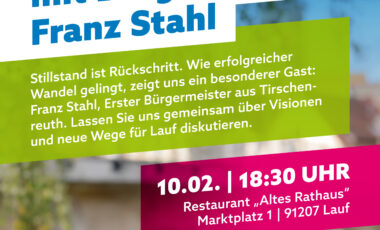 Bild zum Beitrag: CSU Ortsverband Lauf lädt zum Dialog mit Bürgermeister Franz Stahl ein