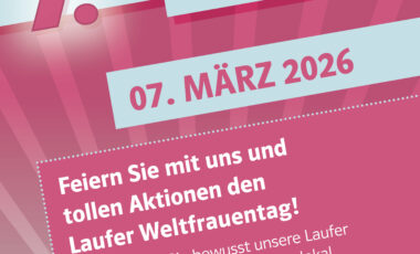 Bild zum Beitrag: 7. Laufer Weltfrauentag: Vielfalt erleben, Frauen stärken, Lauf gemeinsam feiern